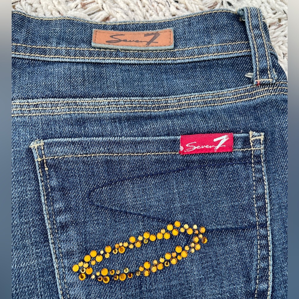 Seven7  cropped jean